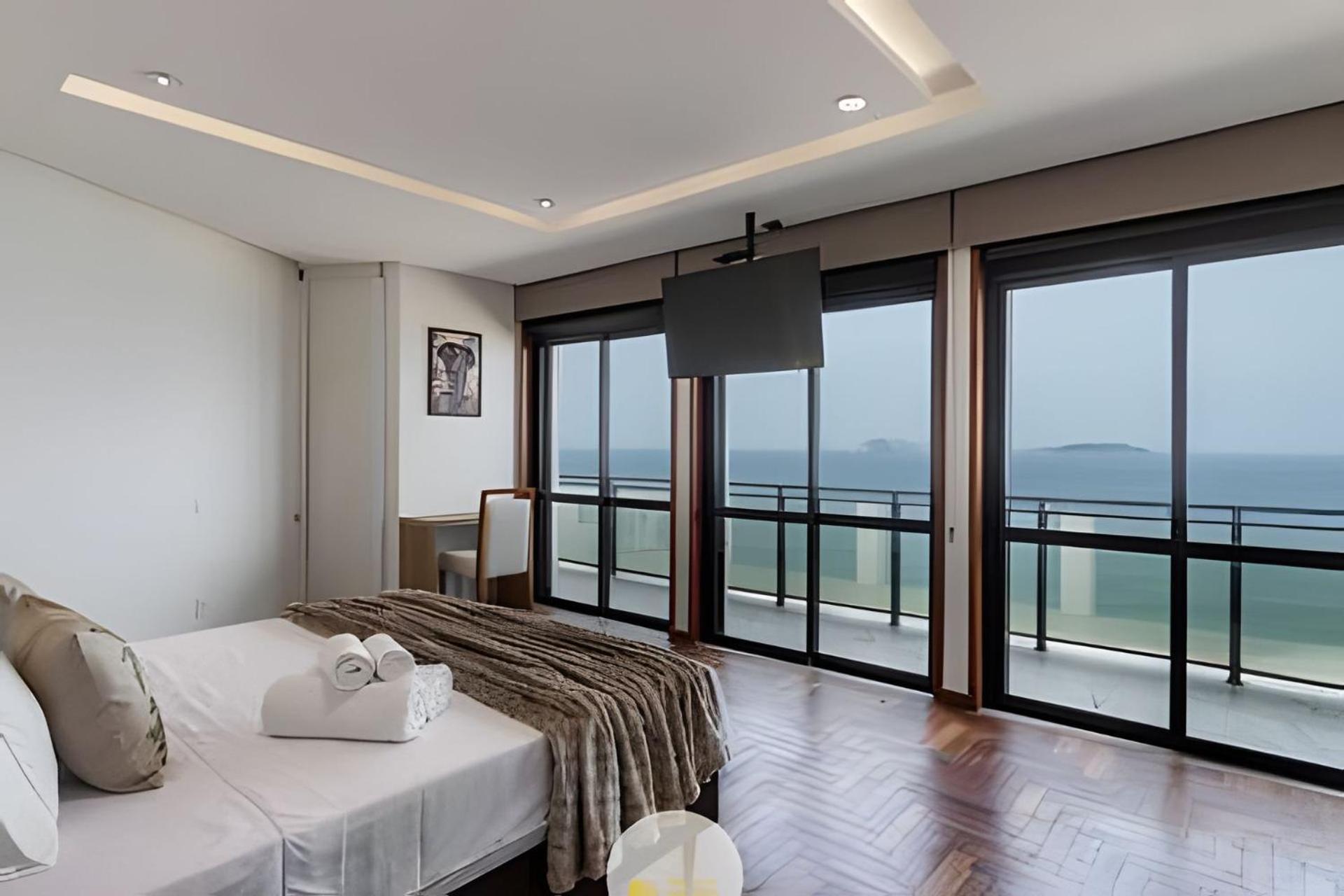 Apartment Luxo Frente Mar Vista Morro Dois Irmaos Ipanema